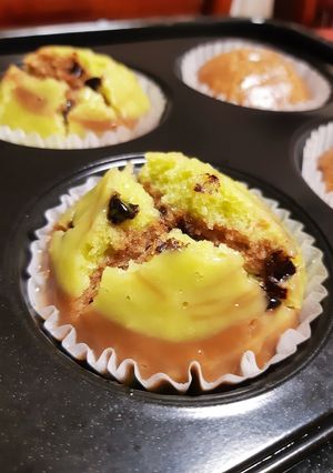卵、牛乳無し◎抹茶&コーヒー蒸しパン-レシピのメイン写真