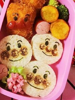 お弁当に♪簡単可愛いレタスハムフラワー-レシピのメイン写真