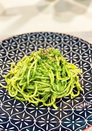 BLW-大人も子供も喜ぶほうれん草パスタ-レシピのメイン写真