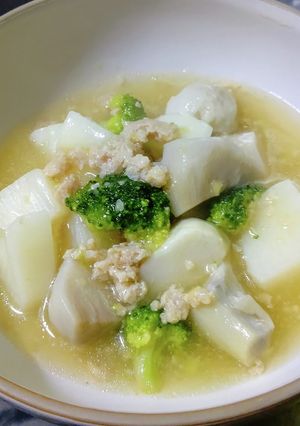 超簡単!!長芋と里芋の白だし煮物-レシピのメイン写真