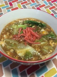 超簡単☆本格魚介スープのあんかけラーメン-レシピのメイン写真
