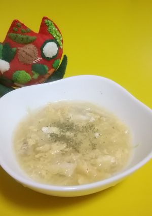 千切りキャベツのコンソメスープ-レシピのメイン写真