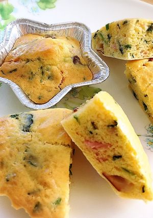 ノンオイル☆米粉のケークサレ-レシピのメイン写真