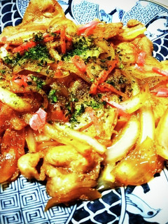 紅しょうが焼き-レシピのメイン写真