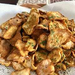 รูปของ ☘菊芋チップス☘青海苔&カレー粉