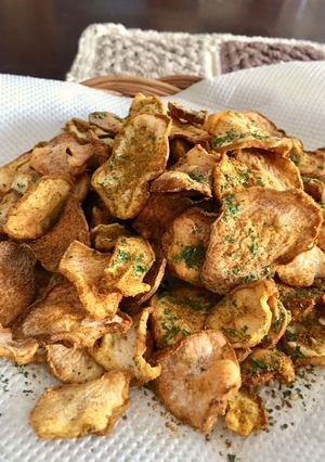 ☘菊芋チップス☘青海苔&カレー粉-レシピのメイン写真