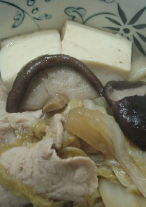 簡単ぽかぽか肉うどん♪-レシピのメイン写真