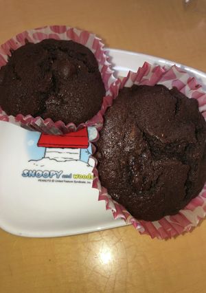ドライフルーツとチョコレートマフィン-レシピのメイン写真