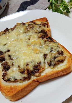 冷凍作り置き！アンチョビポテト風トースト-レシピのメイン写真
