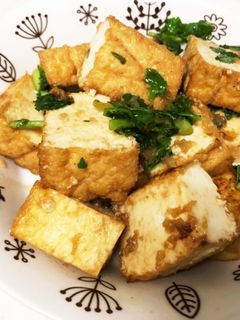 厚揚げの生姜焼き-レシピのメイン写真