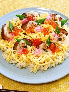 金ごまちらし寿司-レシピのメイン写真