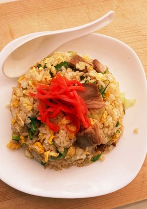 チャーシュー入り炒飯！-レシピのメイン写真