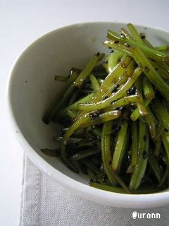 さつま芋の茎(つる)のきんぴら♪-レシピのメイン写真