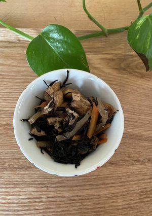 黄金比で簡単ひじき煮-レシピのメイン写真
