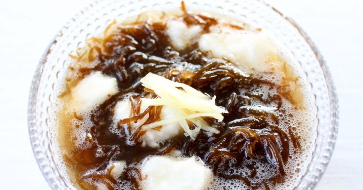 ヘルシー【もずくと長芋の酢の物】もずく酢 by mieuxkanon