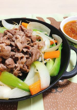 自家製タレが美味しい！ジンギスカン-レシピのメイン写真