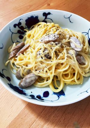 簡単カルボナーラパスタ-レシピのメイン写真
