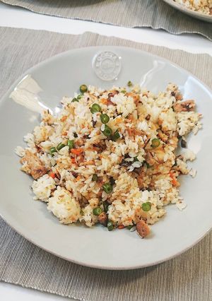 簡単サバ缶炒飯-レシピのメイン写真