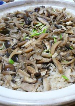 きのこづくしご飯-レシピのメイン写真
