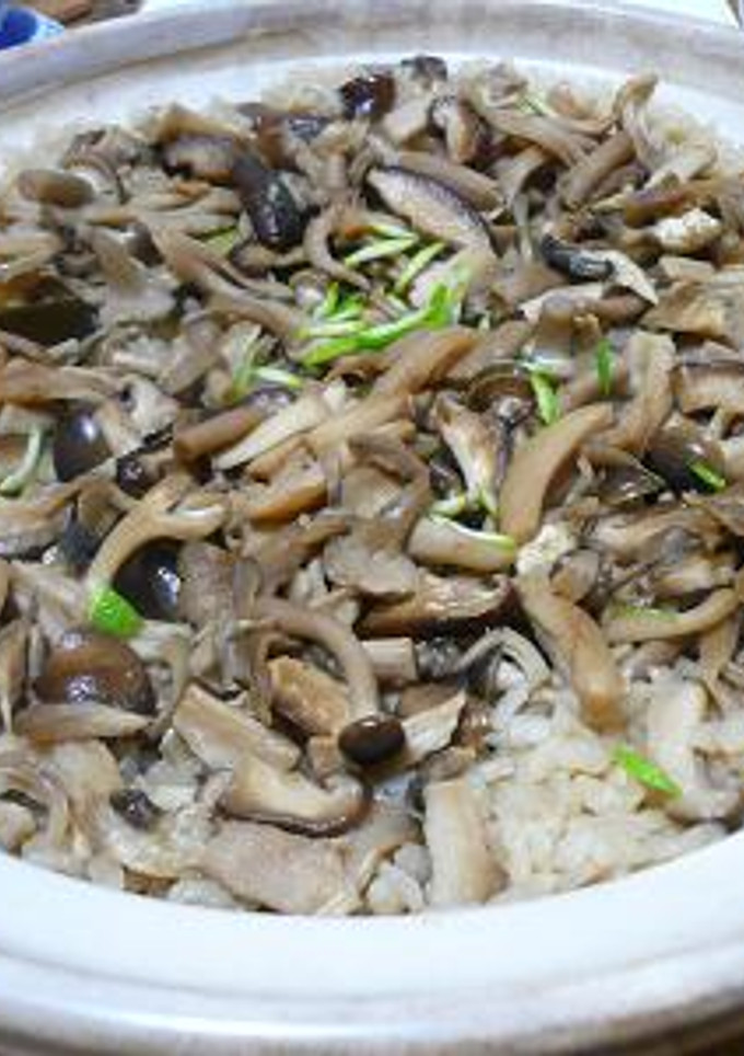 きのこづくしご飯-レシピのメイン写真