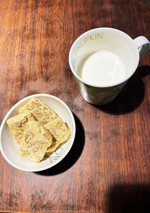 小麦ファイバー使用アーモンドクッキー☆★-レシピのメイン写真