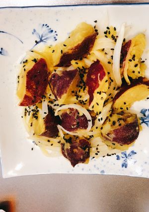 さつまいものバターからめ-レシピのメイン写真