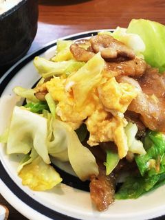 15分で簡単♪豚バラ&ふわふわ卵炒め-レシピのメイン写真