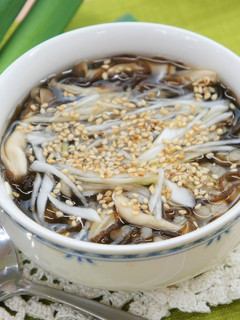 低カロリー!もずくと押し麦のスープ-レシピのメイン写真