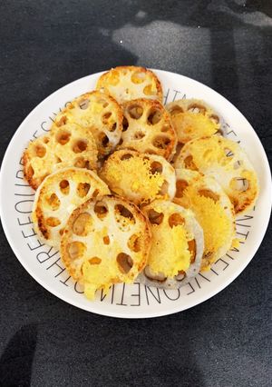 カリカリWチーズ蓮根♡オヤツにおつまみに-レシピのメイン写真