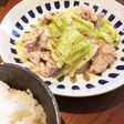 12分で簡単♪豚こまキャベツのウマ塩だれ
