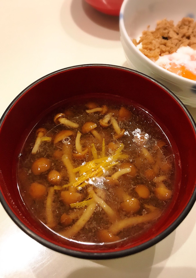 なめこのみぞれ汁-レシピのメイン写真