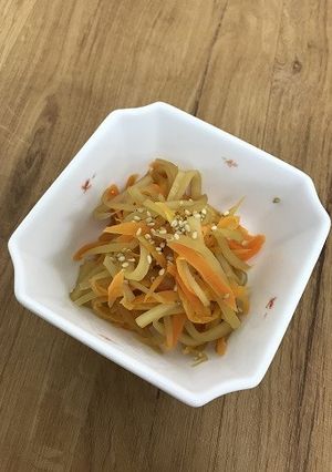 やみつき♡大根の皮きんぴら-レシピのメイン写真
