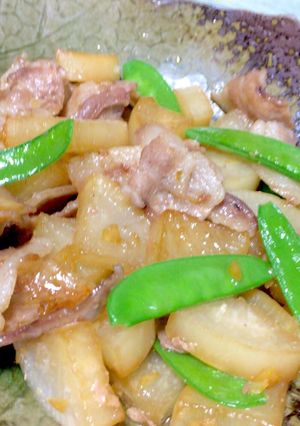 豚バラと大根の甘辛煮-レシピのメイン写真