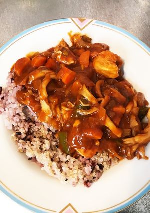 栄養満点トマトカレー-レシピのメイン写真