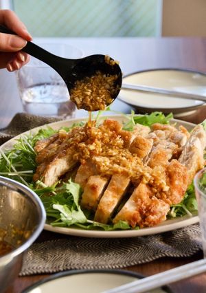 鶏胸肉のピリ辛ソース-レシピのメイン写真