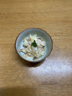 お一人様用「アジ干物入り大根の酢の物」-レシピのメイン写真