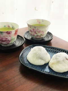 レンジで作る☆ふんわり大福♪-レシピのメイン写真
