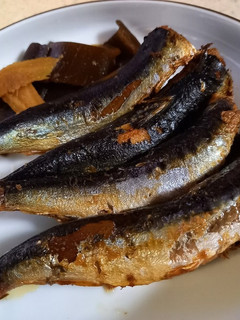 圧力鍋でイワシの甘露煮!-レシピのメイン写真