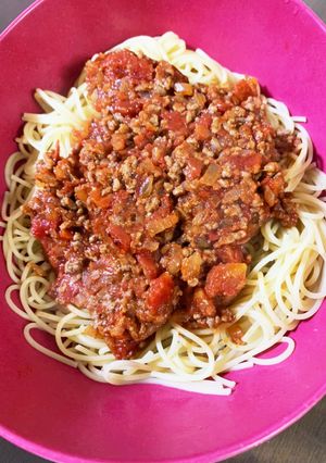 肉を味わうミートソース-レシピのメイン写真