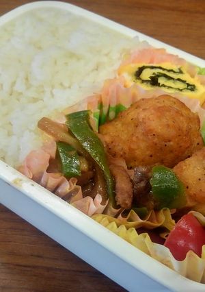 デコらない唐揚げ弁当210205-レシピのメイン写真