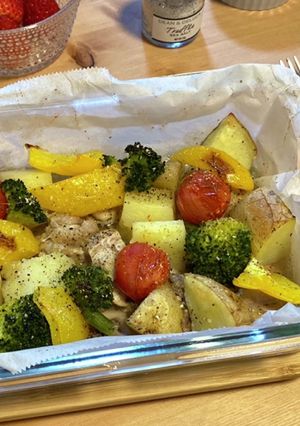 しっとり柔らか★鳥もも肉のオーブン焼き-レシピのメイン写真