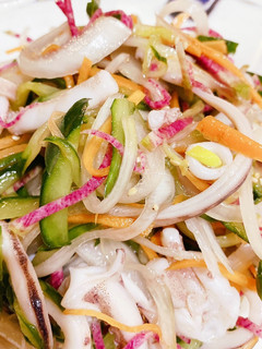 イカと千切り野菜のデリサラダ-レシピのメイン写真
