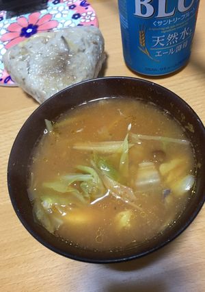 ぽっかぽか キムチ鯖缶スープ-レシピのメイン写真
