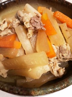 大根と豚バラの炒め煮-レシピのメイン写真