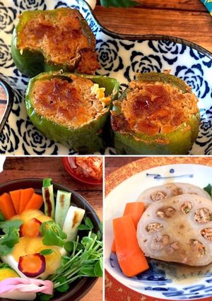 はんぺん入り肉詰めのタネ作り-レシピのメイン写真