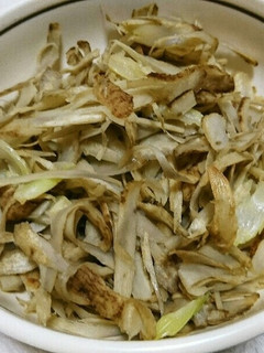 ごぼうとセロリの中華風塩きんぴら-レシピのメイン写真
