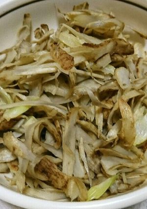 ごぼうとセロリの中華風塩きんぴら-レシピのメイン写真