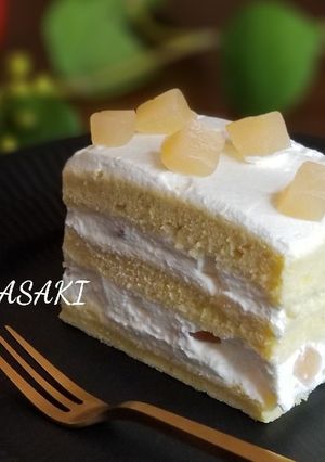 綺麗になれちゃう『林檎のショートケーキ』-レシピのメイン写真
