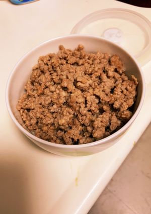 子ども大好き！簡単肉そぼろ-レシピのメイン写真