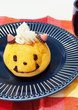 鬼さんシュークリーム-レシピのメイン写真
